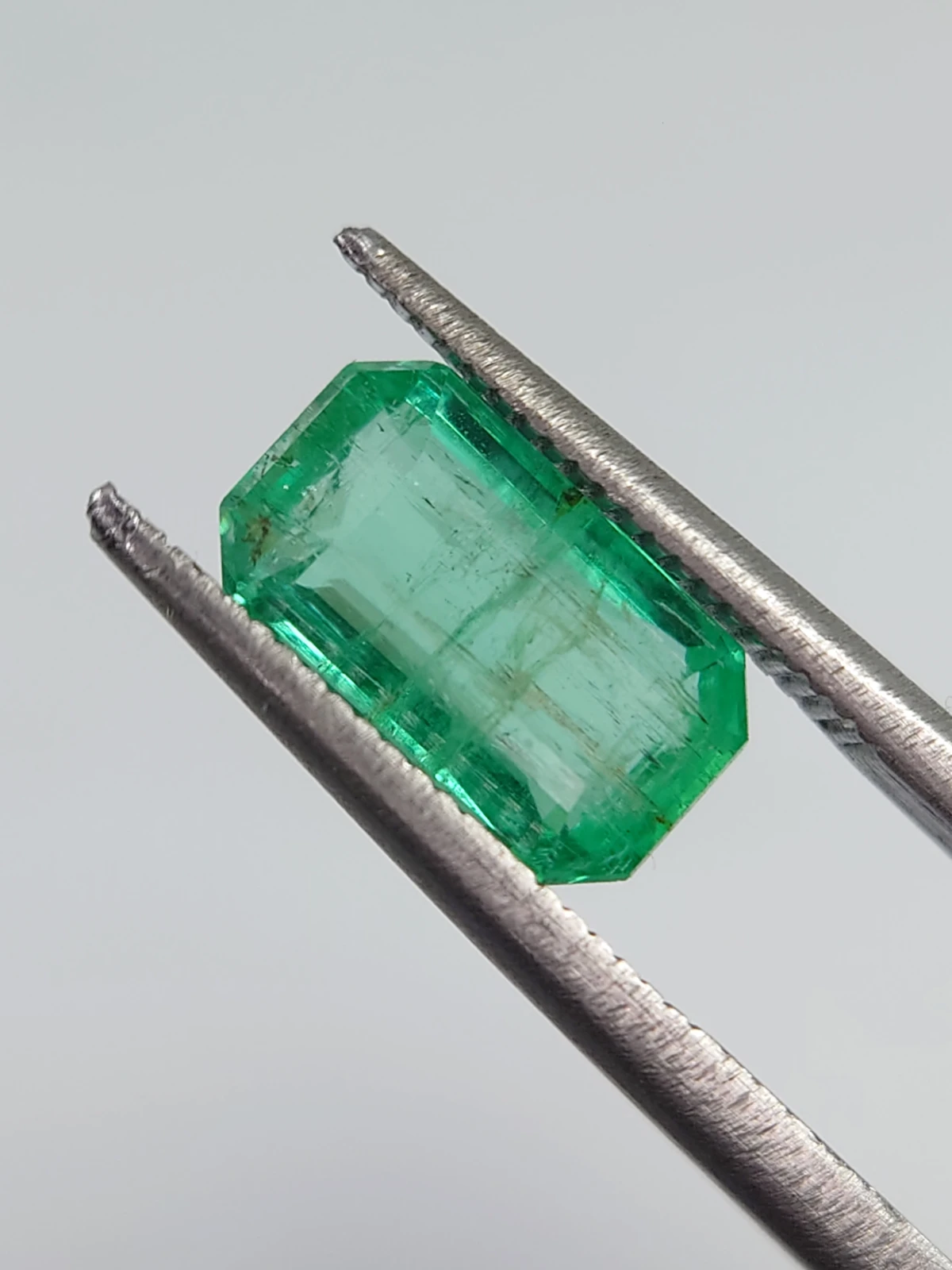 2ct Natural Emerald Octagon Faceted from Afghanistan