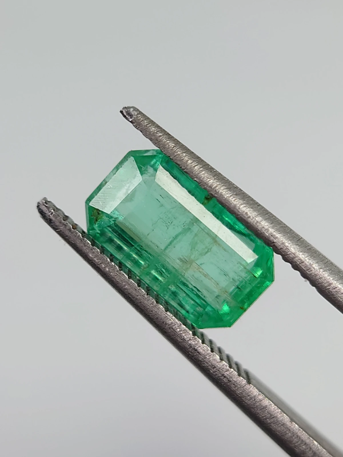 2ct Natural Emerald Octagon Faceted from Afghanistan