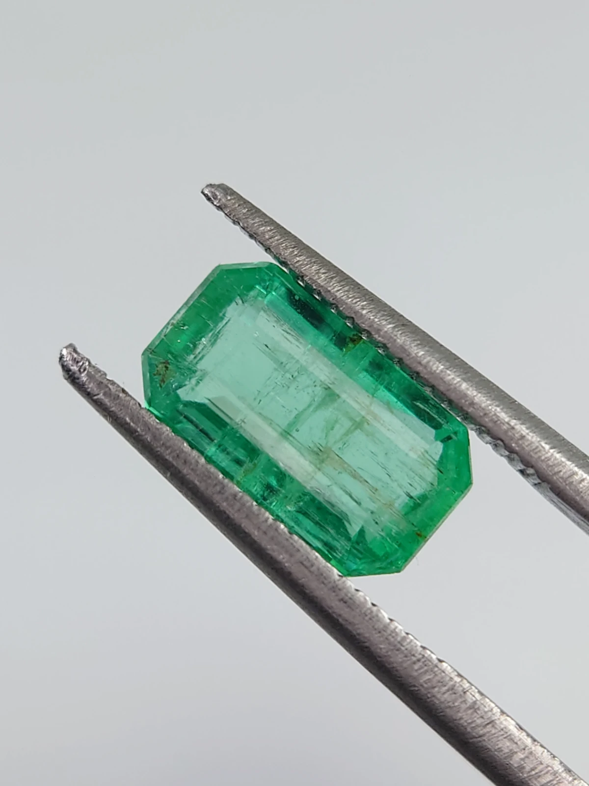 2ct Natural Emerald Octagon Faceted from Afghanistan