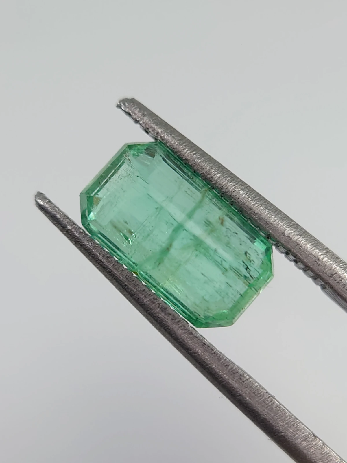 2ct Natural Emerald Octagon Faceted from Afghanistan