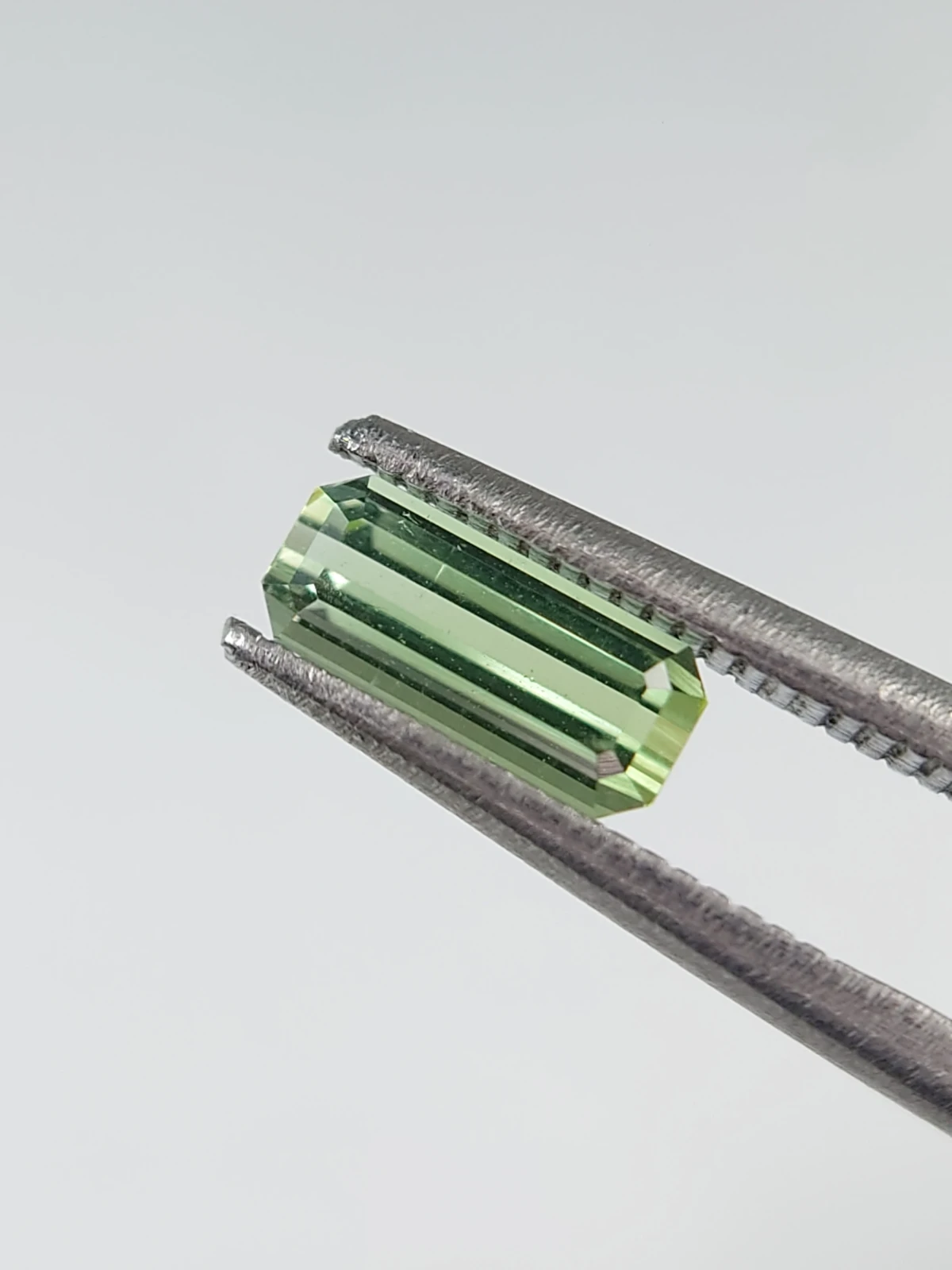 0.6ct Natural Mint Green Tourmaline from Afghanistan