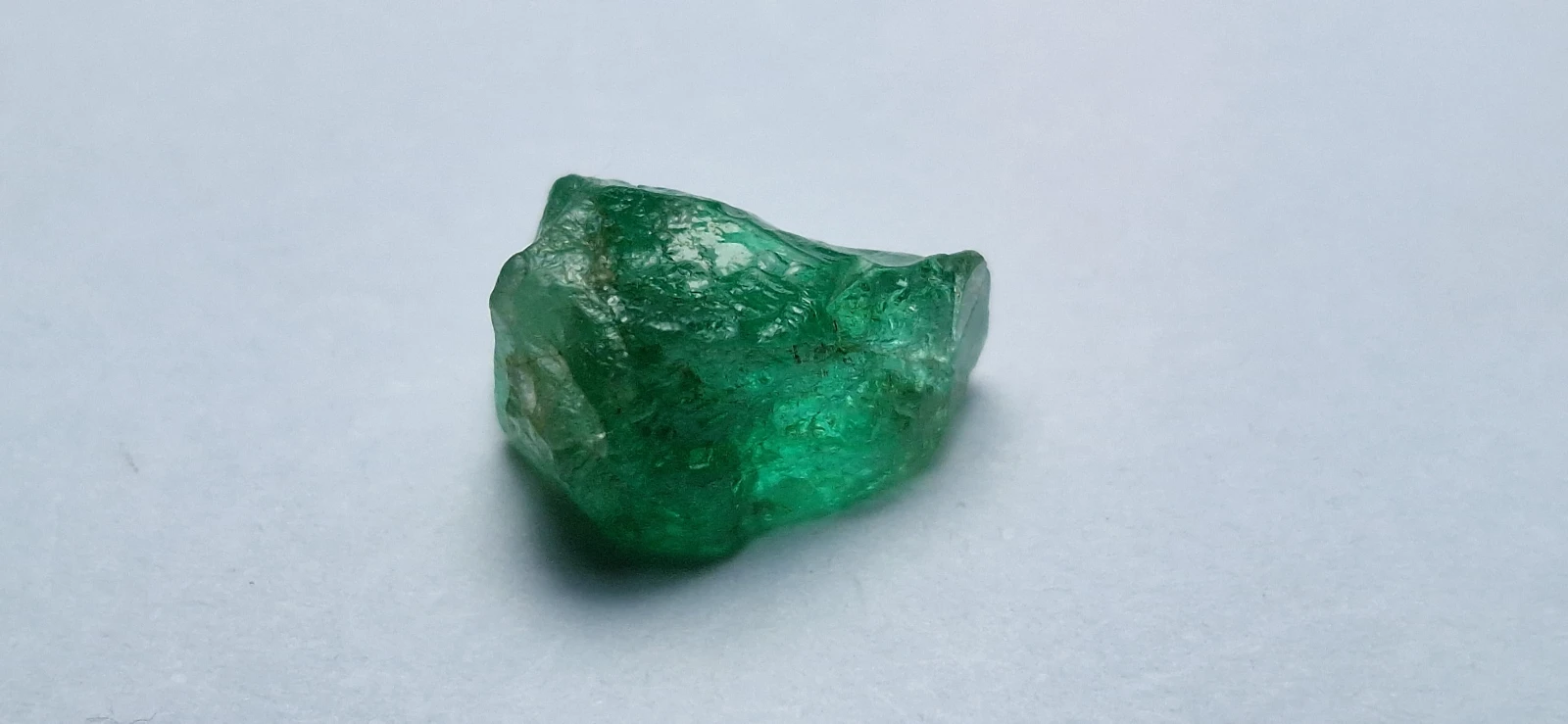 2.2ct Natural Rough Emerald Facet Grade Rough from Panjshir Afghanistan