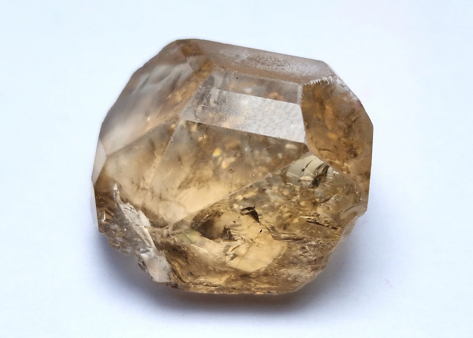 16.75ct Imperial Golden Champagne Topaz Facet Grade Rough from Pakistan