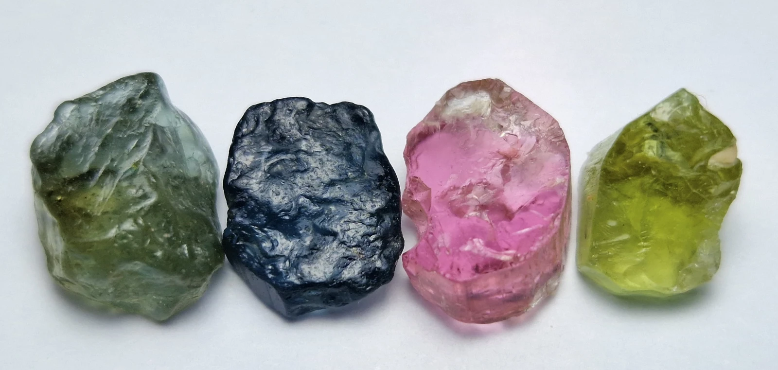 13.2ct Tourmaline Multicolor Facet Rough from Nigerian