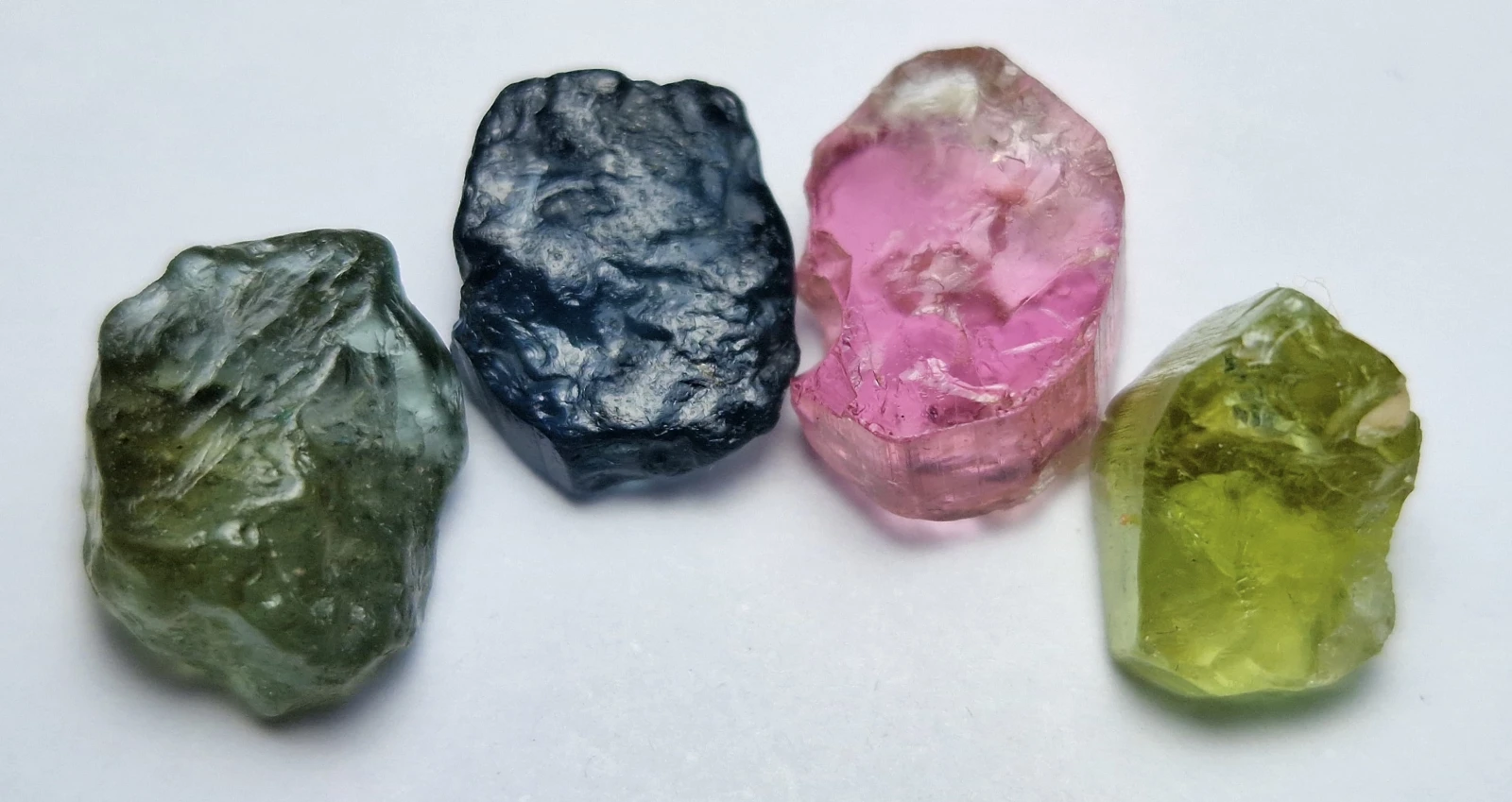 13.2ct Tourmaline Multicolor Facet Rough from Nigerian