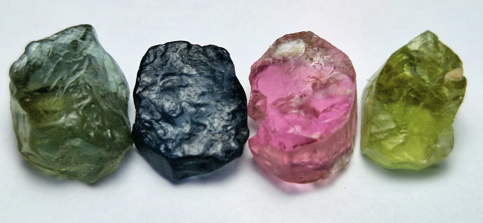 13.2ct Tourmaline Multicolor Facet Rough from Nigerian