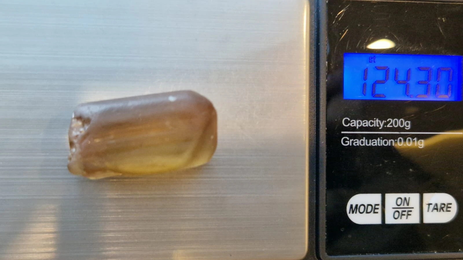 25g Natural Facet Grade Rough Topaz Crystal from Nigeria