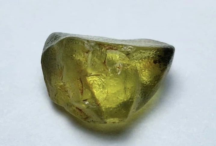 3.1ct Green Natural Rough Sapphire Facet Grade from Nigeria