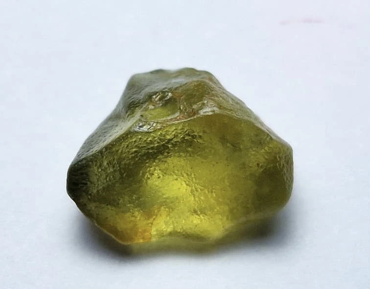 3.1ct Green Natural Rough Sapphire Facet Grade from Nigeria