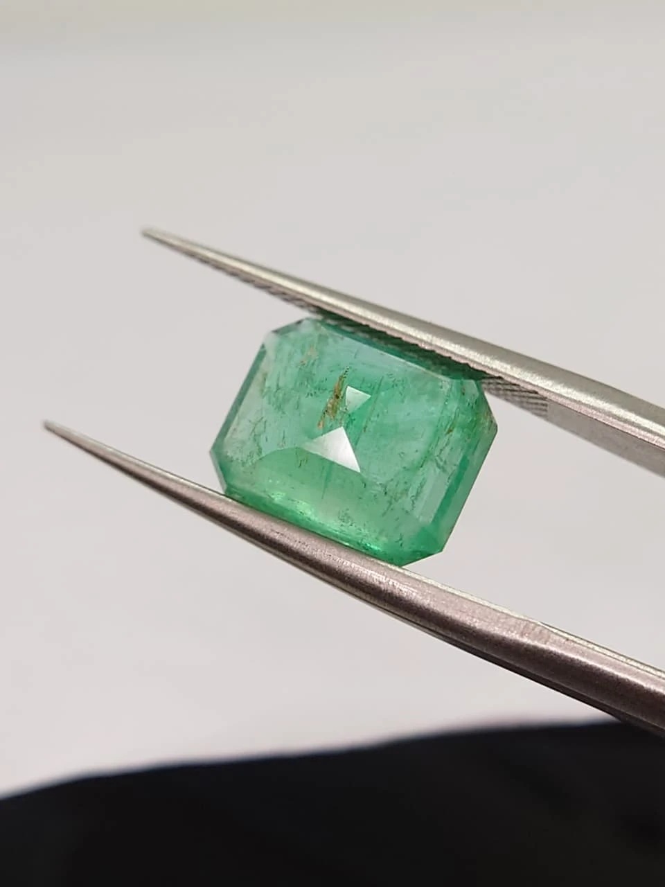 4ct Natural Octagon Cut Panjshir Emerald from Afghanistan