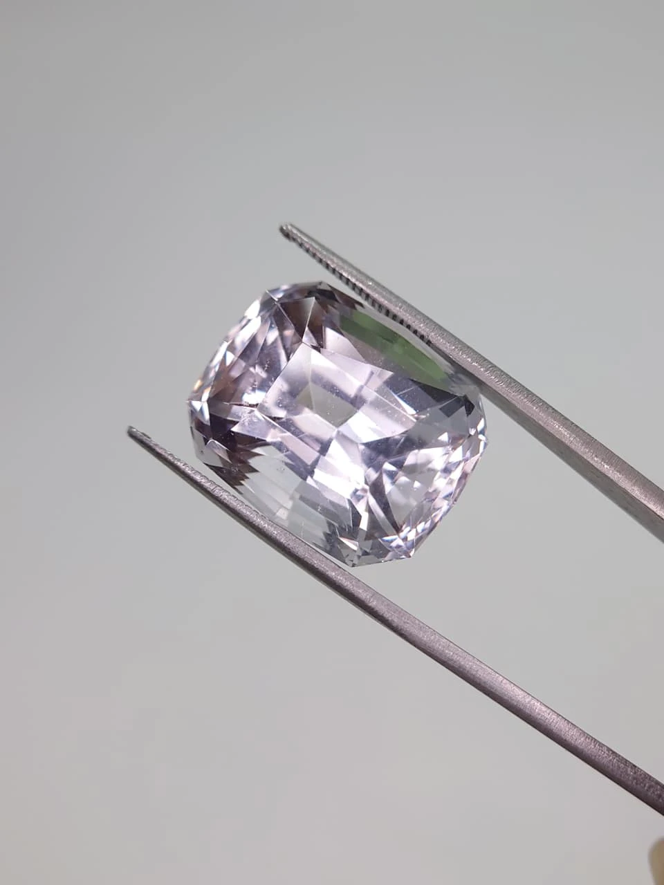 28.5ct Natural Morganite in Fancy Cut from Madagascar