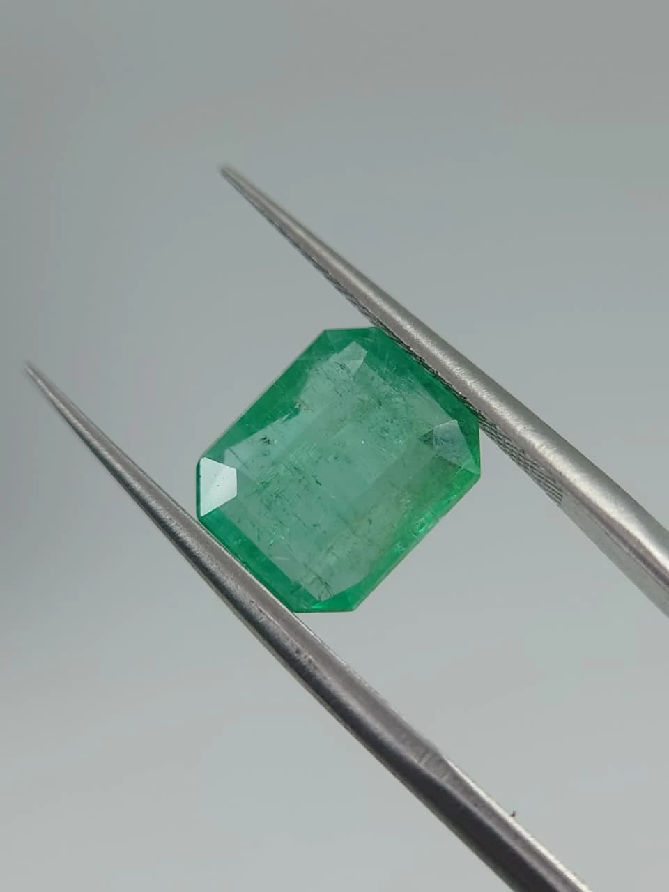 3.14ct Natural Octagon Cut Emerald from Afghanistan
