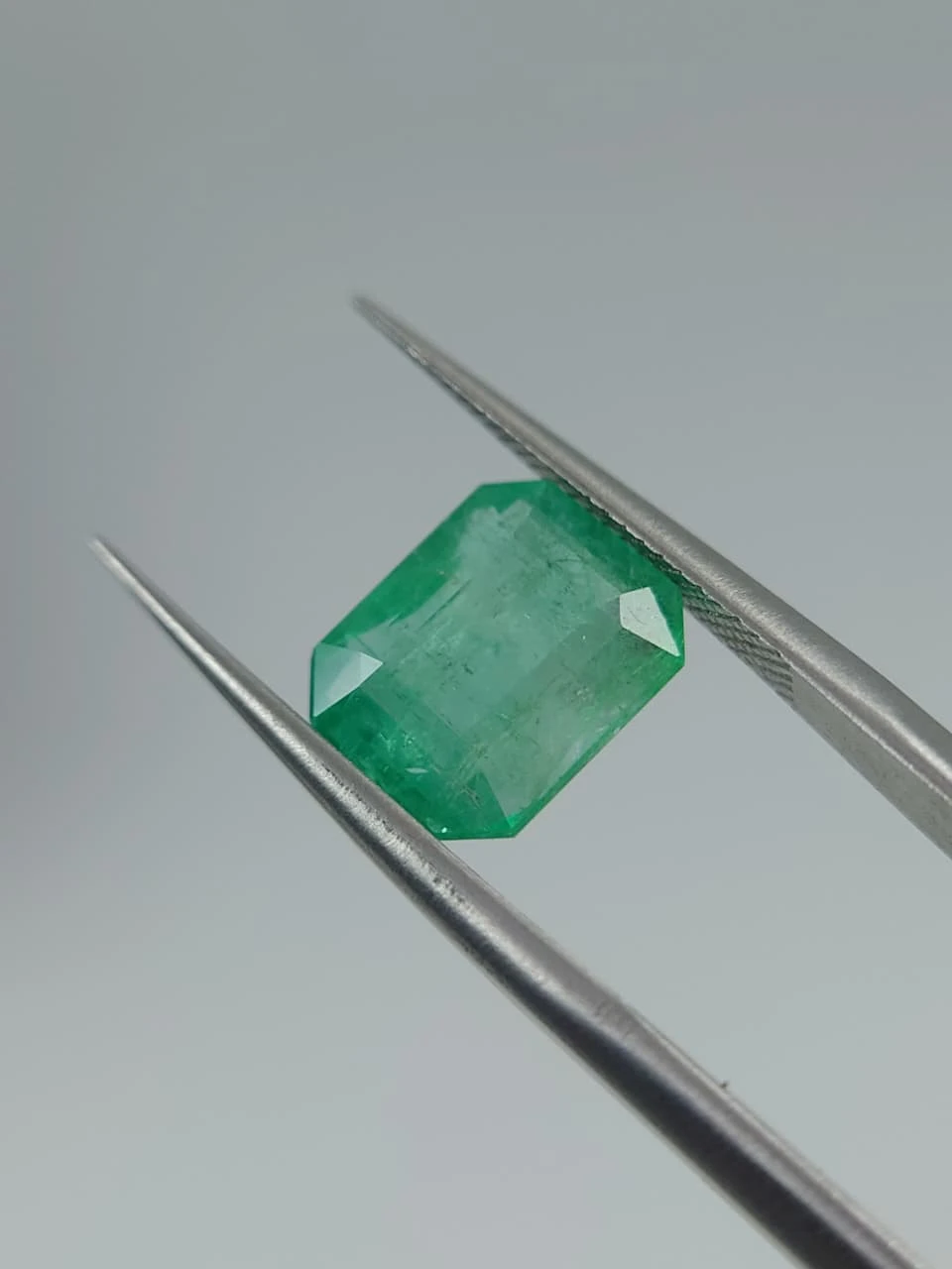 3.14ct Natural Octagon Cut Emerald from Afghanistan