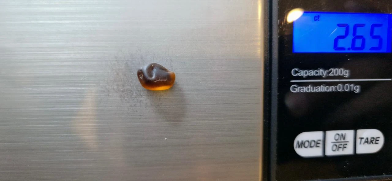 2.6ct Natural Rough Dravite Tourmaline Facet Grade from Afghanistan