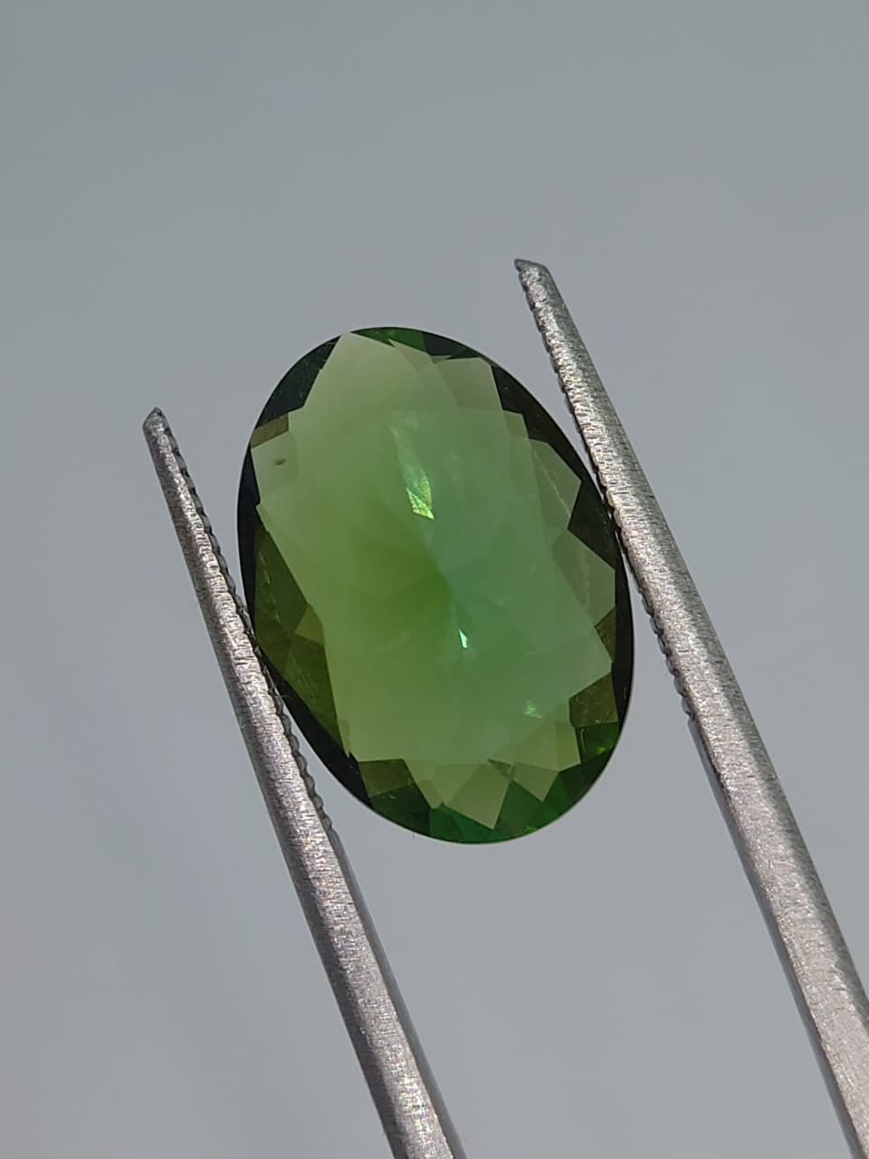 5.25ct Natural Mint Green Tourmaline Oval Cut Loose Gemstone From Afghanistan