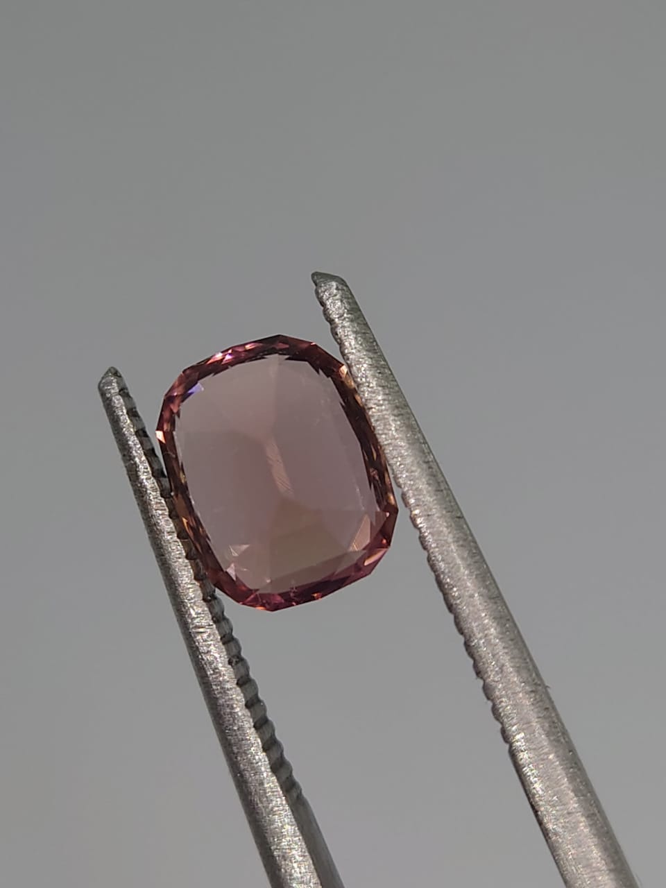 1.4ct Natural Peachy Pink Tourmaline Loose Gemstone from Afghanistan