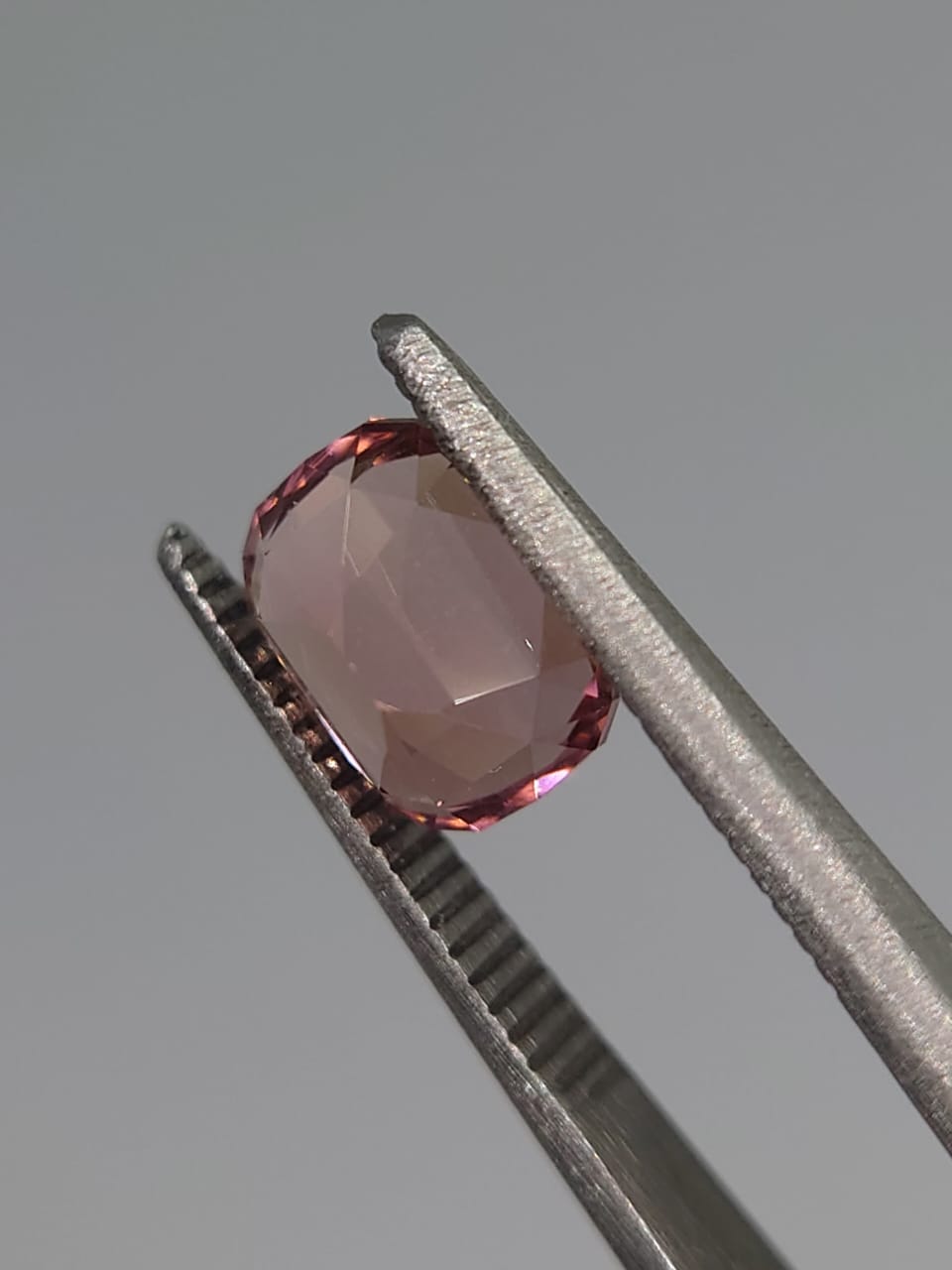 1.4ct Natural Peachy Pink Tourmaline Loose Gemstone from Afghanistan