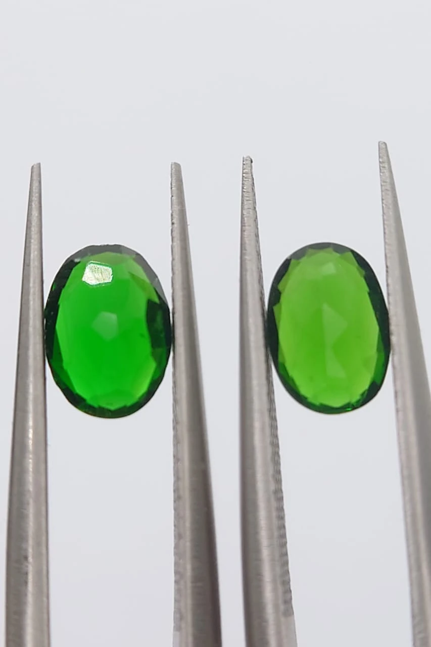 1.61ct Natural Green Chrome Diopside Oval Cut Loose Gemstone From Pakistan