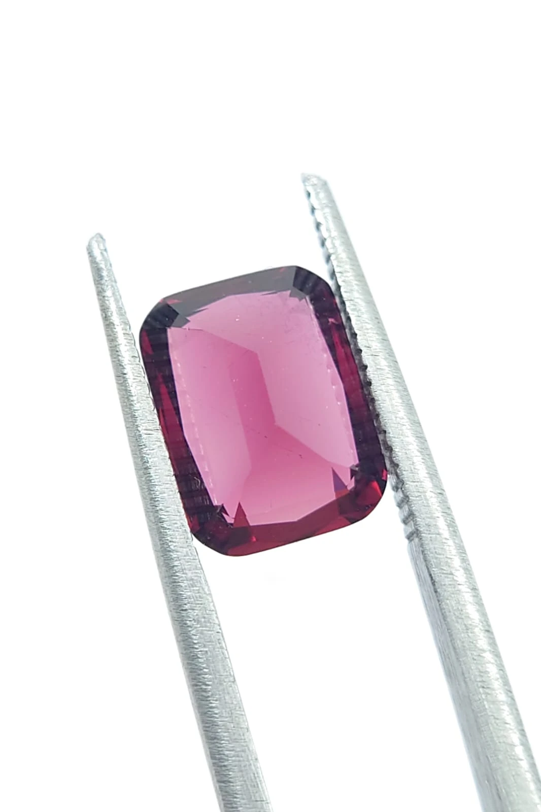 3.3ct Natural Reddish Pink Rhodolite Garnet Loose Gemstone From Tanzania