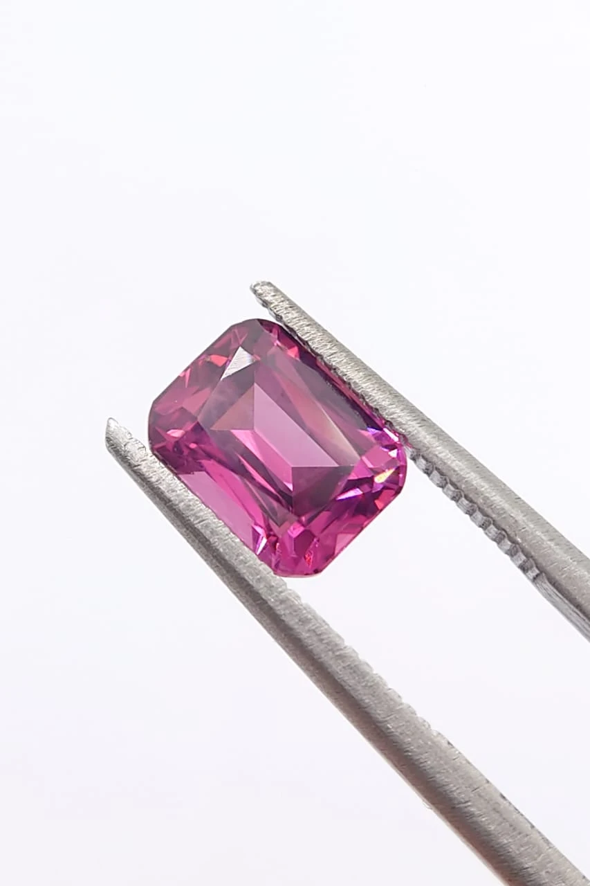 1.96ct Stunning Malaya Garnet Cushion Cut Loose Gemstone From Tanzania