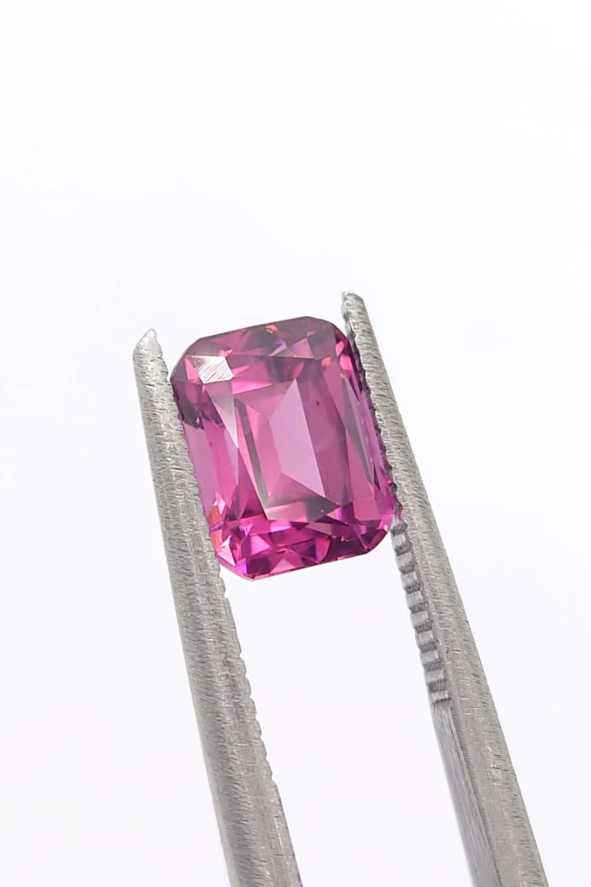 1.96ct Stunning Malaya Garnet Cushion Cut Loose Gemstone From Tanzania