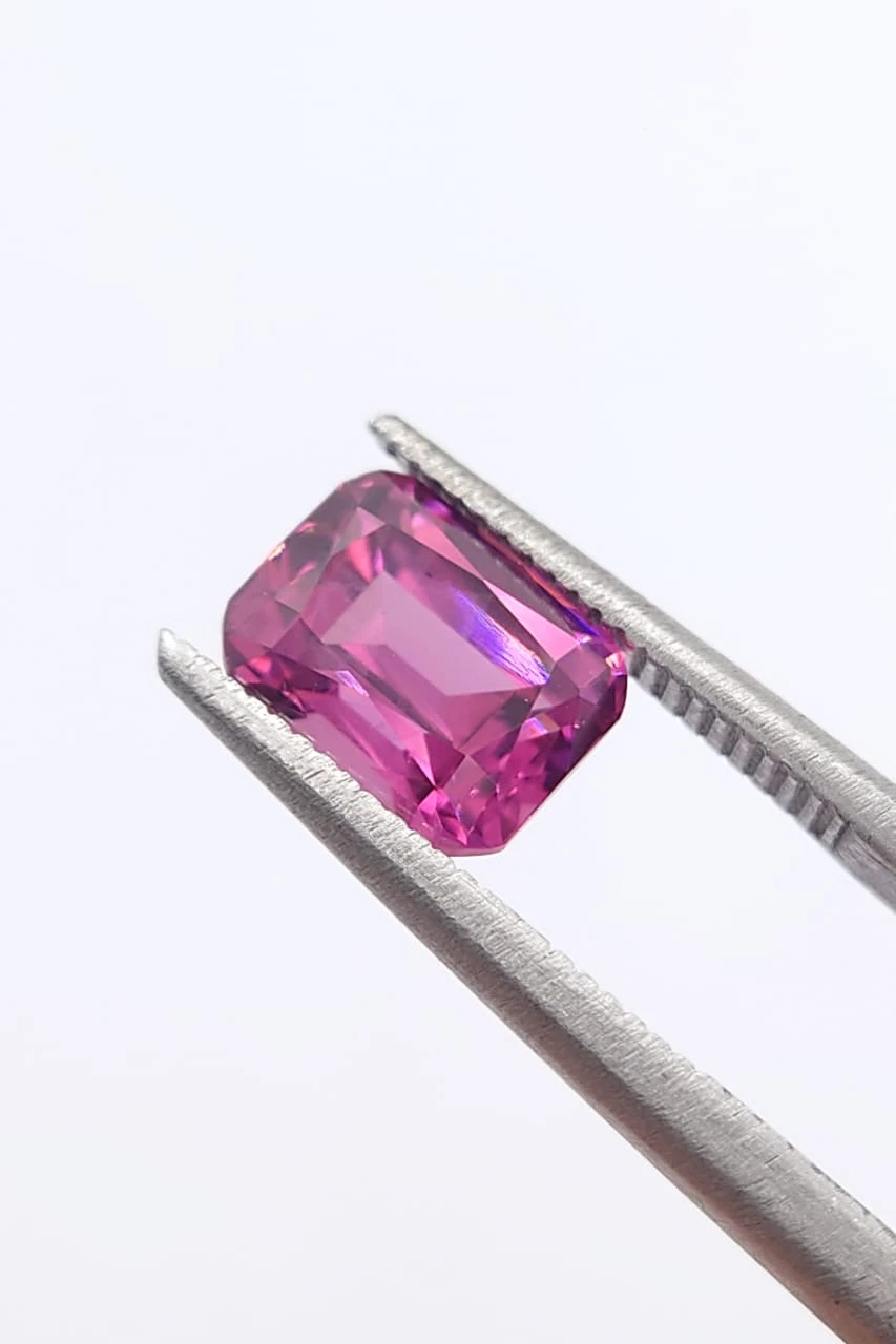 1.96ct Stunning Malaya Garnet Cushion Cut Loose Gemstone From Tanzania