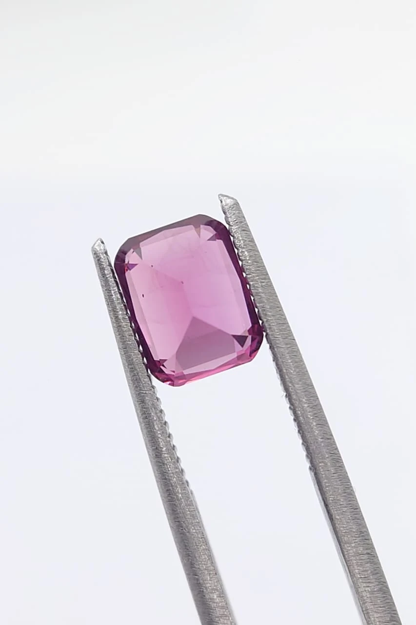 1.96ct Stunning Malaya Garnet Cushion Cut Loose Gemstone From Tanzania