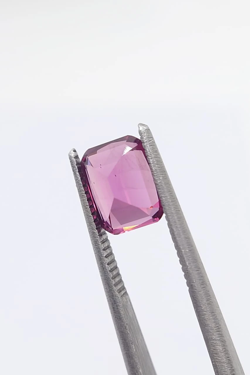 1.96ct Stunning Malaya Garnet Cushion Cut Loose Gemstone From Tanzania