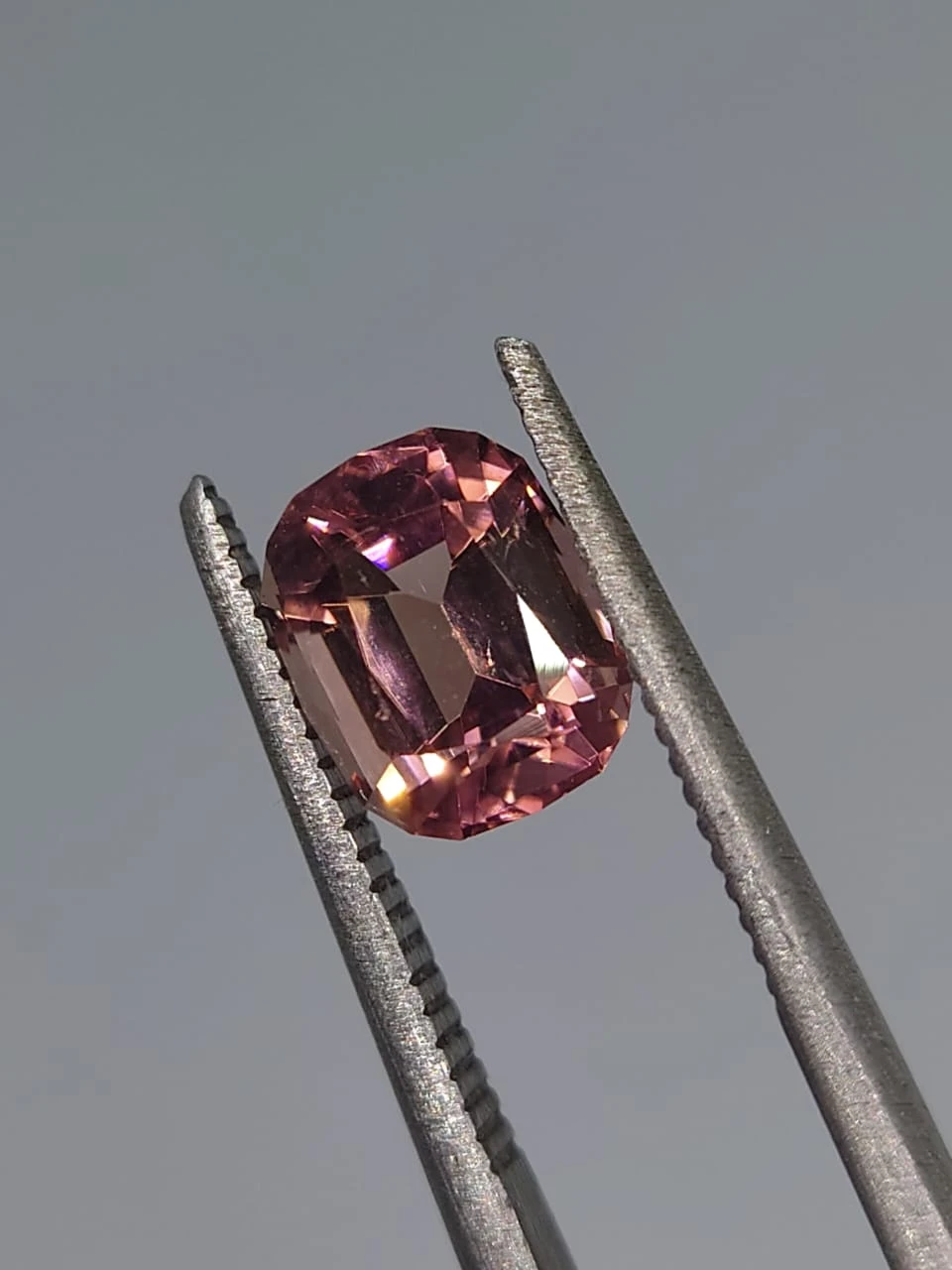 1.4ct Natural Peachy Pink Tourmaline Loose Gemstone from Afghanistan