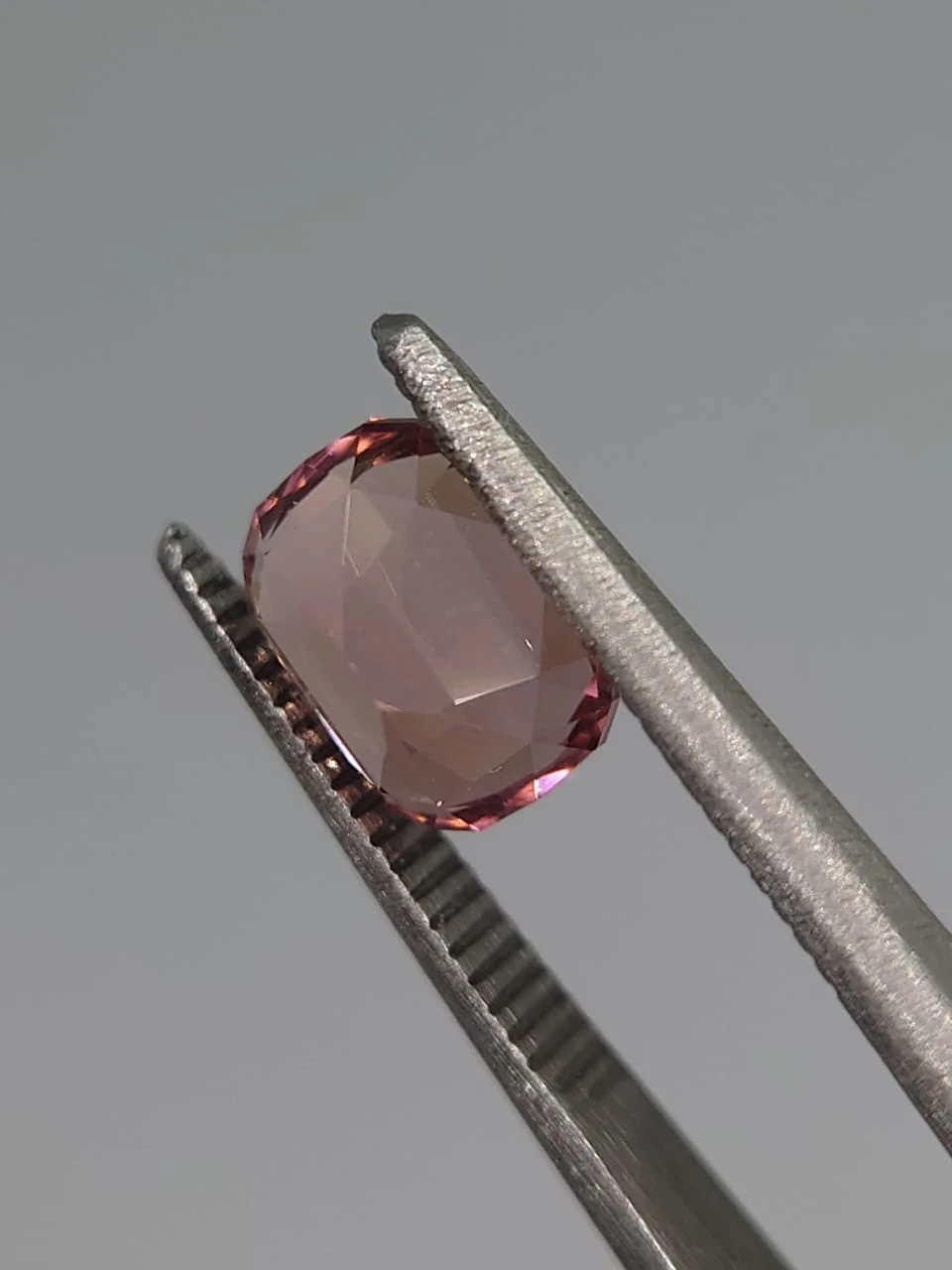 1.4ct Natural Peachy Pink Tourmaline Loose Gemstone from Afghanistan