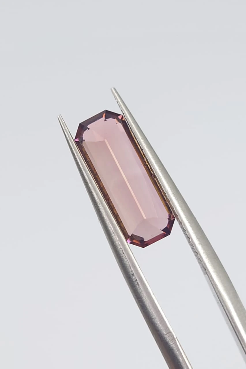 2.12ct Natural Tourmaline Emerald Cut Loose Gemstone From Afghanistan