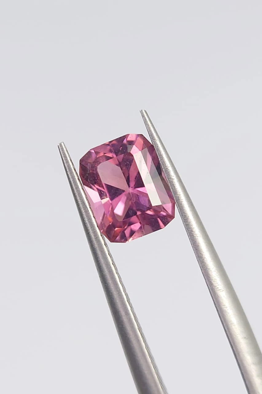 0.93ct Natural Pink Tourmaline Fancy Cut Loose Gemstone From Afghanistan