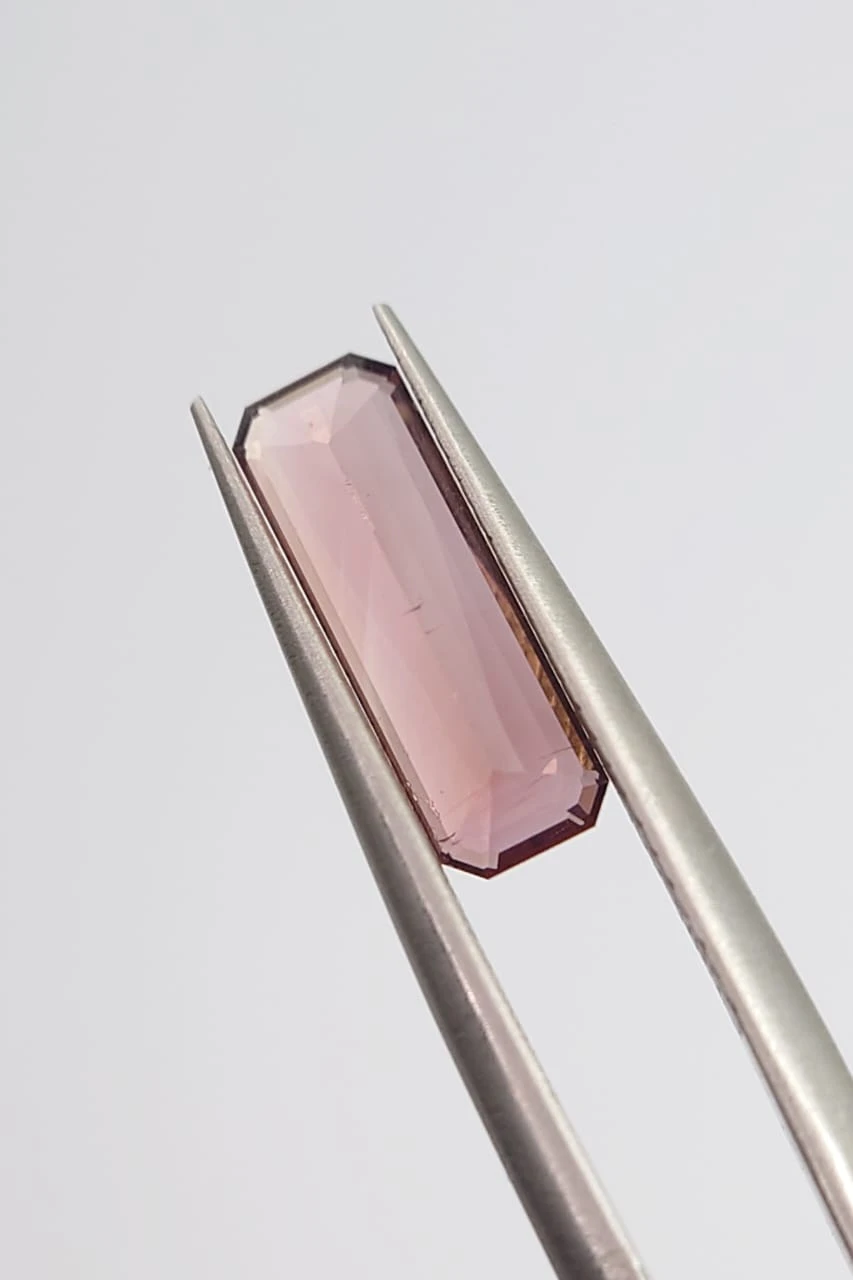 4.4ct Natural Tourmaline Emerald Cut Loose Gemstone From Afghanistan