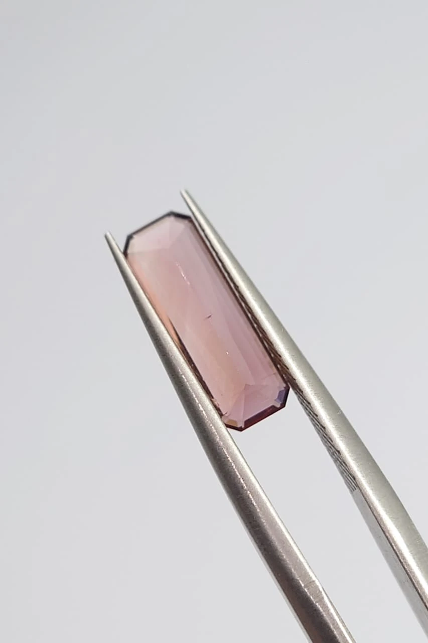 4.4ct Natural Tourmaline Emerald Cut Loose Gemstone From Afghanistan