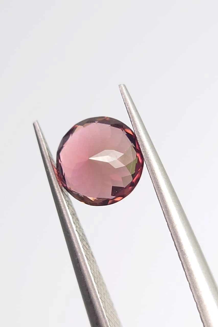 1.15ct Natural Tourmaline Round Cut Loose Gemstone from Afghanistan