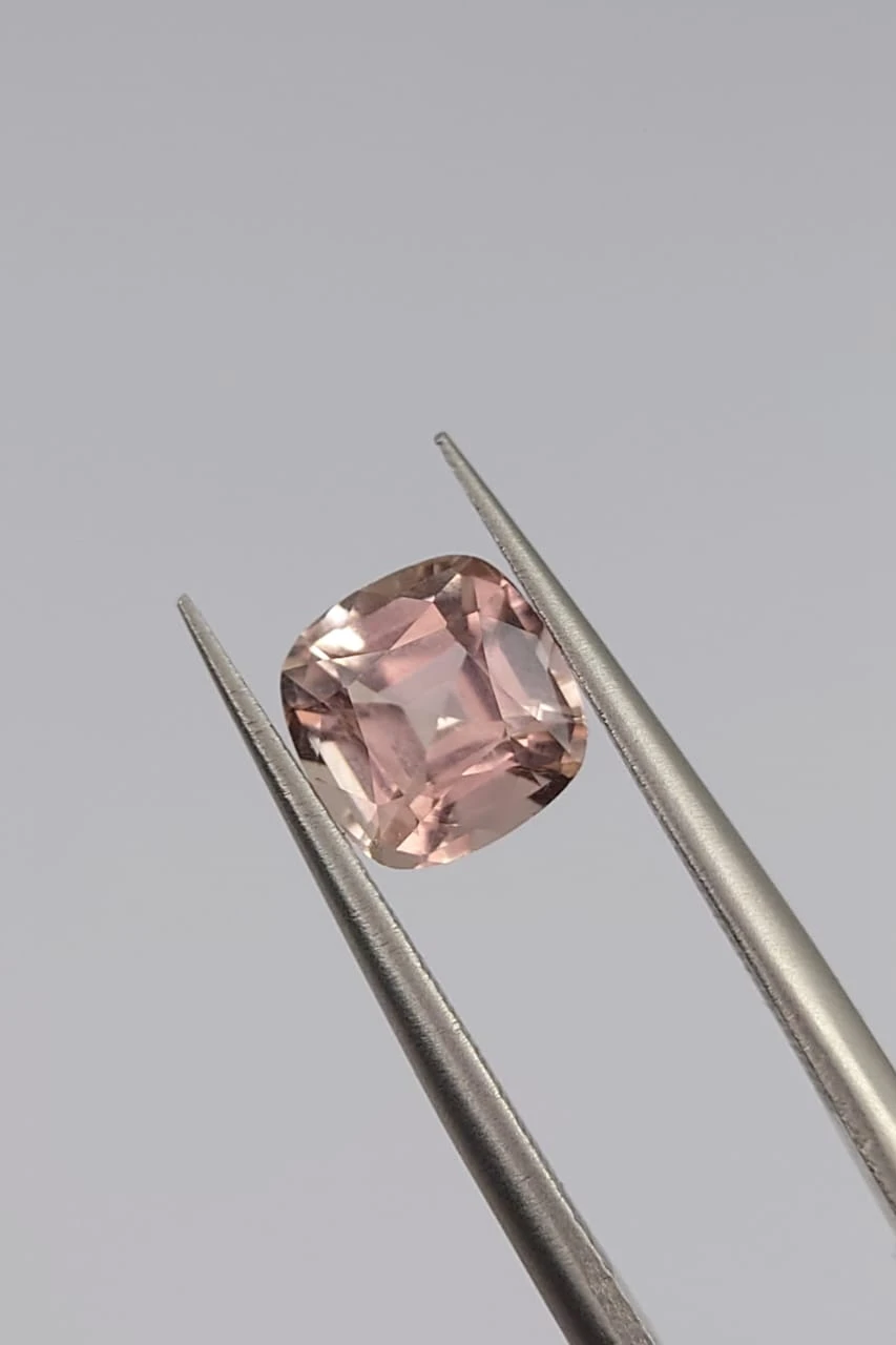 1.4ct Natural Tourmaline Cushion Cut From Afghanistan