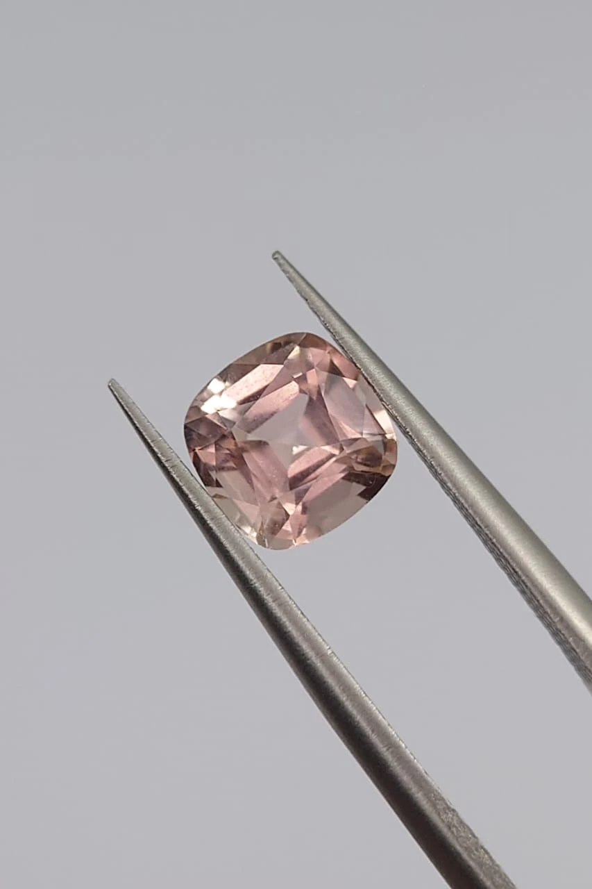 1.4ct Natural Tourmaline Cushion Cut From Afghanistan