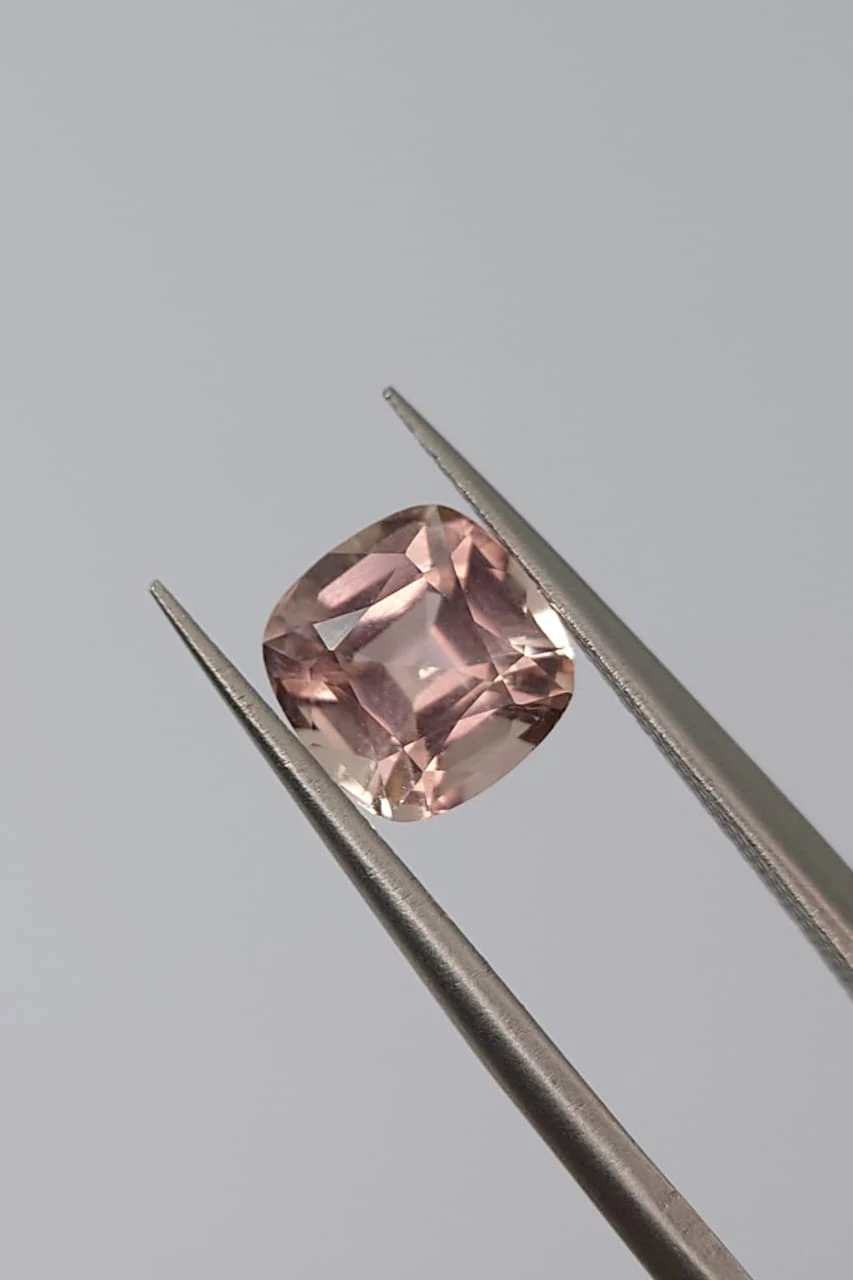 1.4ct Natural Tourmaline Cushion Cut From Afghanistan
