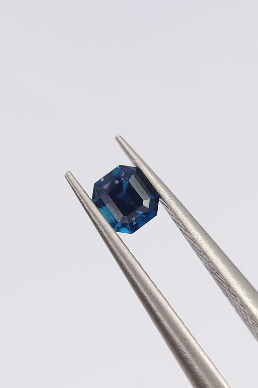 0.20ct Asscher Cut  Tourmaline Loose Gemstone from Afghanistan