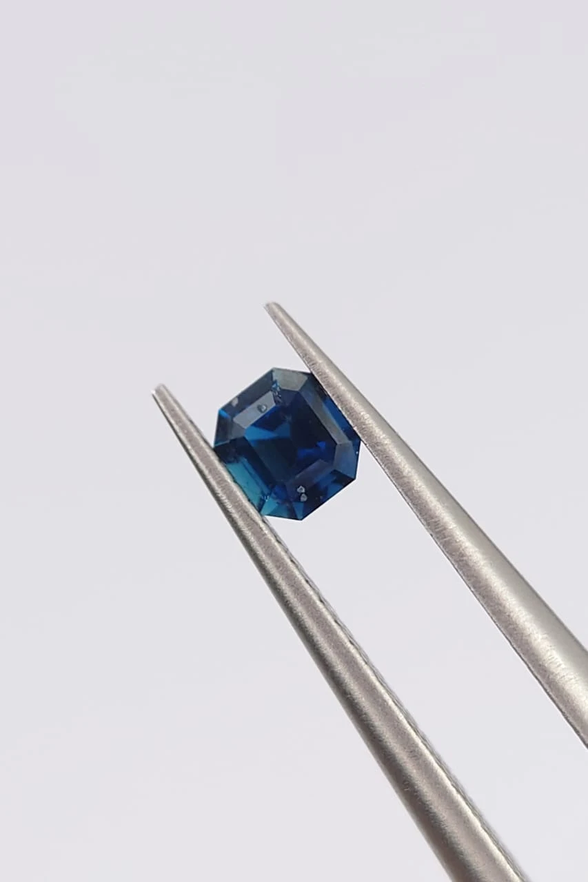 0.20ct Asscher Cut  Tourmaline Loose Gemstone from Afghanistan