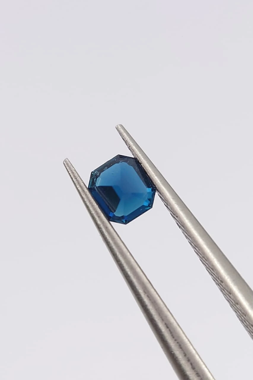 0.20ct Asscher Cut  Tourmaline Loose Gemstone from Afghanistan