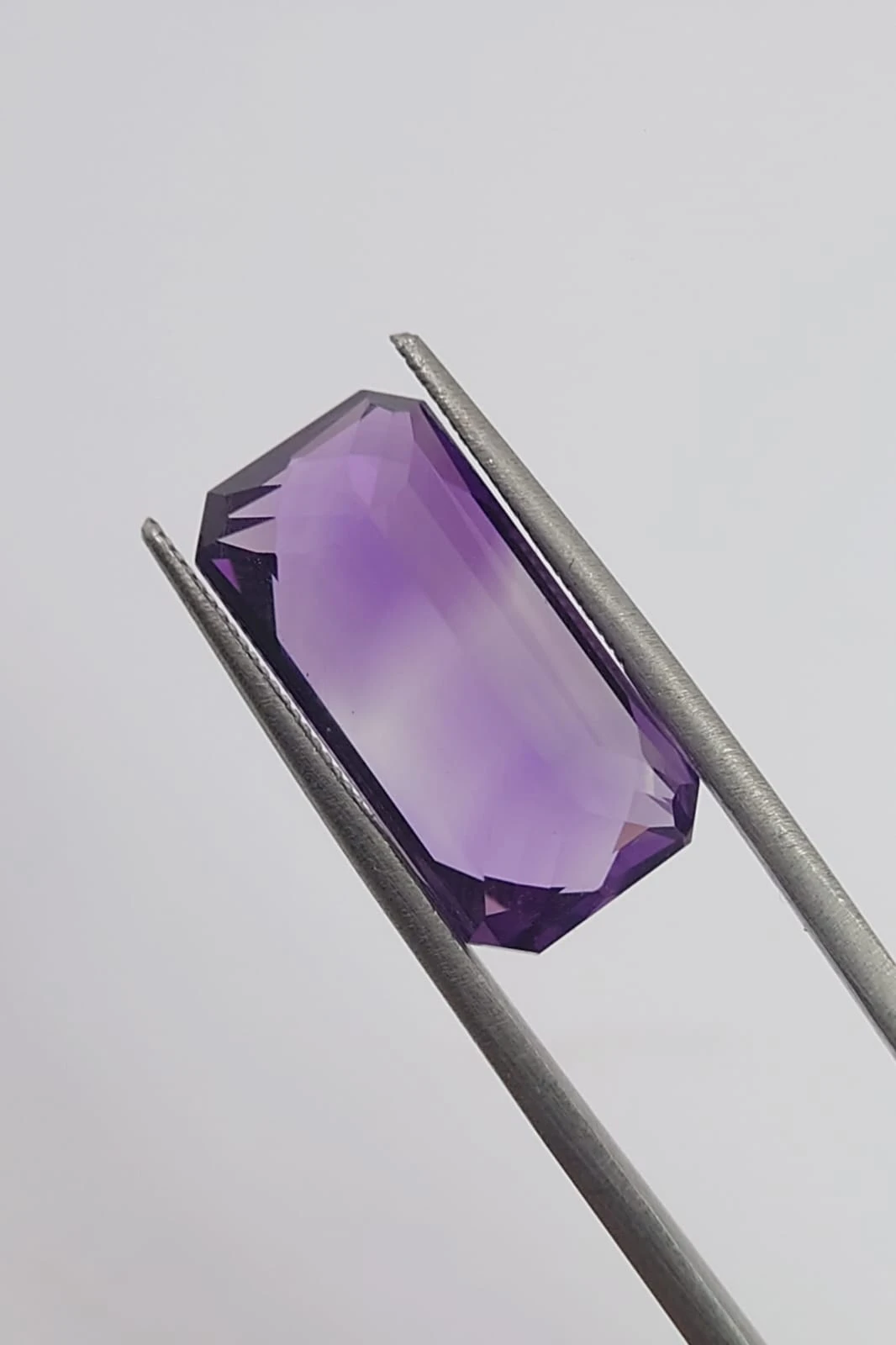 11.8ct Natural Amethyst loose Gemstone From Nigeria