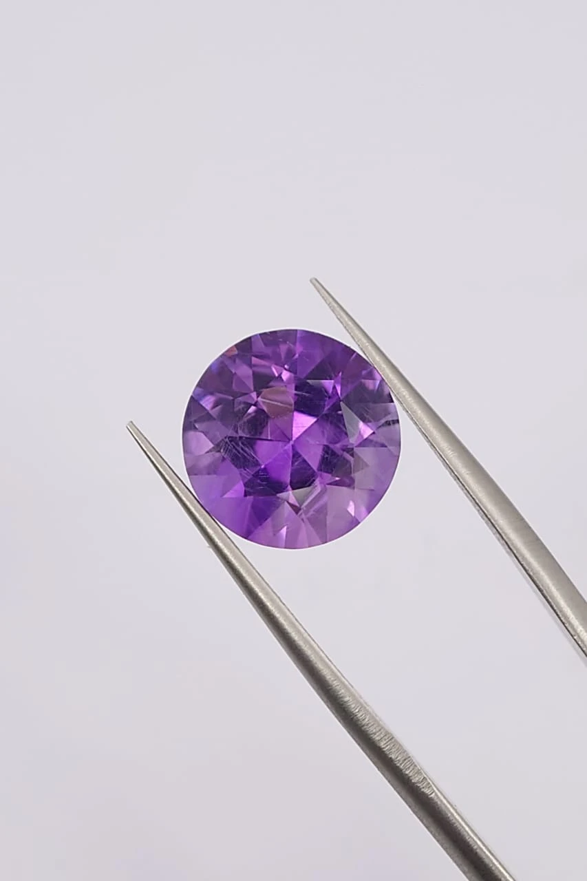 4.85ct Natural Amethyst Emerald Cut loose Gemstone From Nigeria