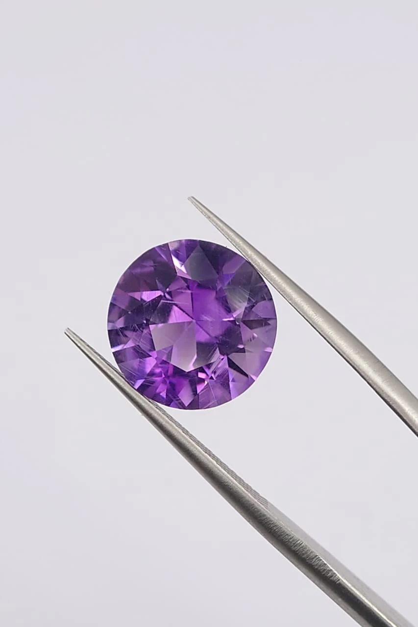 4.85ct Natural Amethyst Emerald Cut loose Gemstone From Nigeria