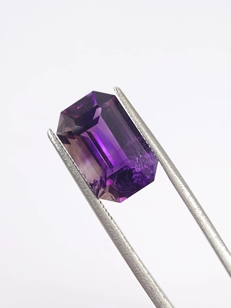 6.25ct Natural Amethyst Emerald Cut loose Gemstone From Nigeria