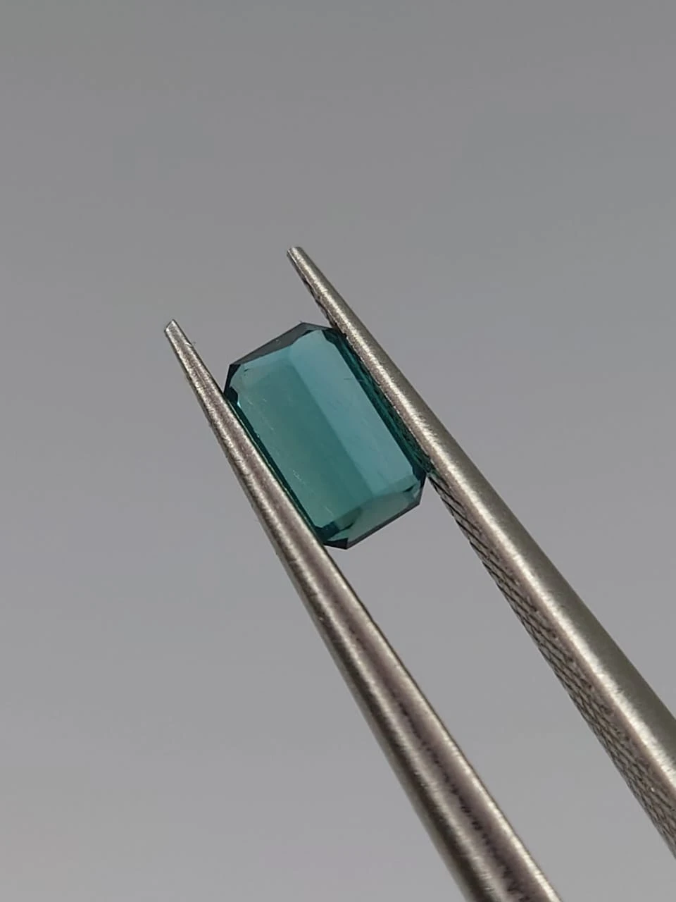 0.37ct Natural Blue Tourmaline Emerald Cut Loose Gemstone from Afghanistan