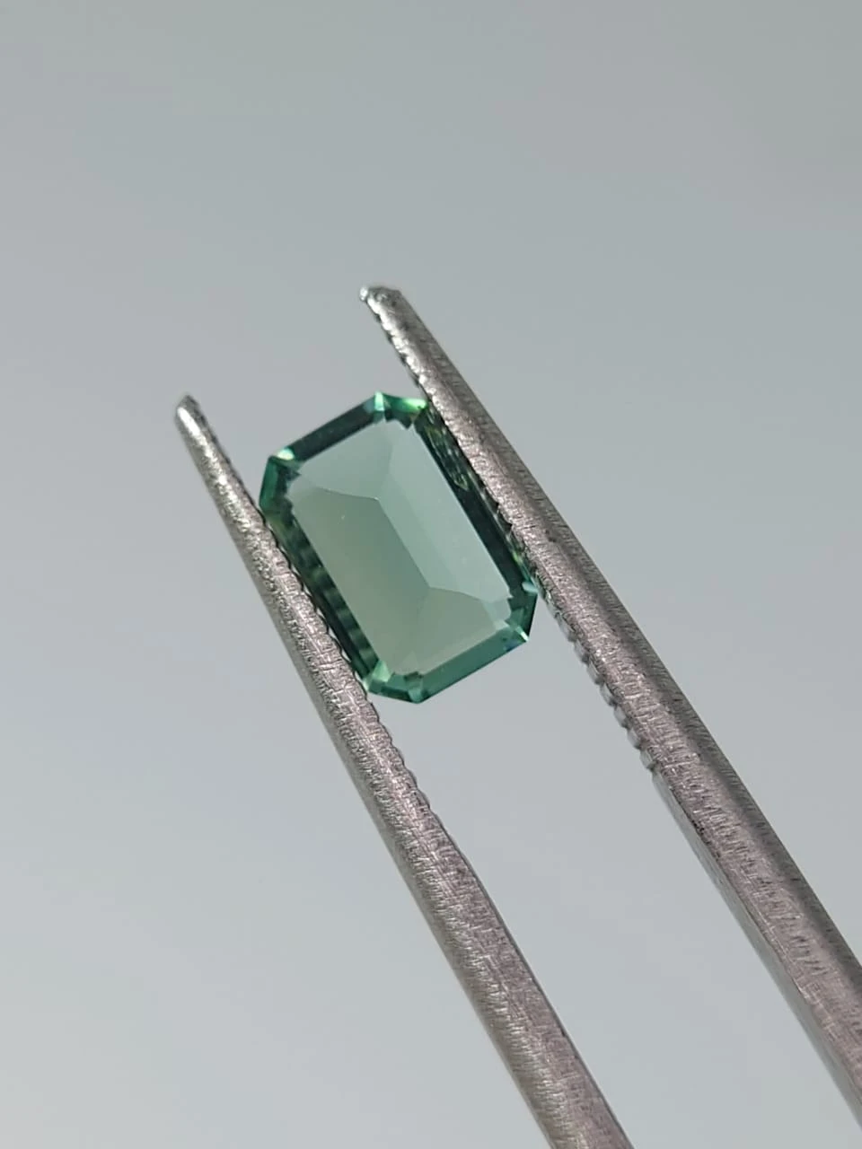 0.86ct Lagoon Blue Tourmaline Cushion Cut Gemstone from Afghanistan