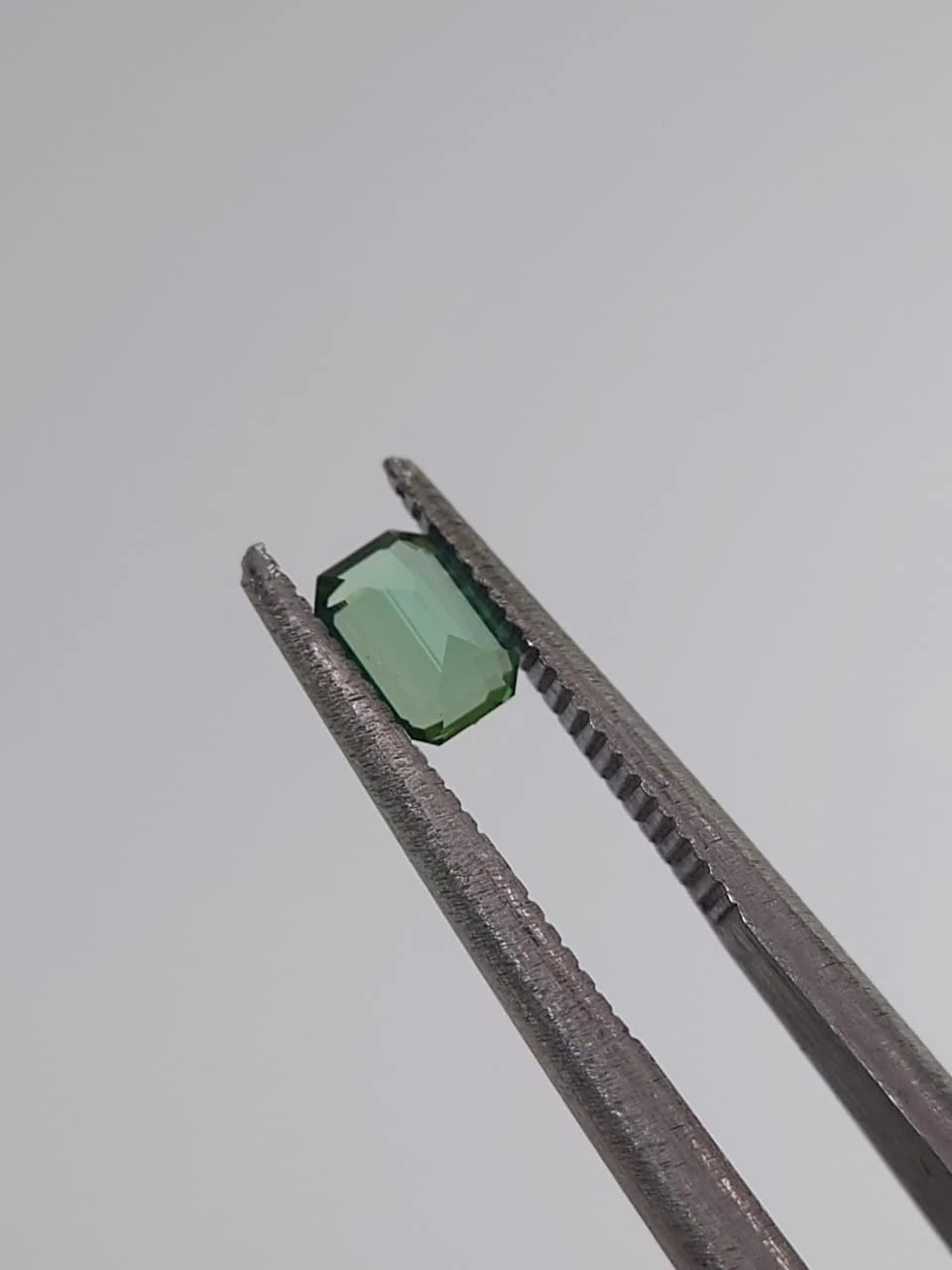 0.34ct Natural Green Tourmaline Emerald Cut Loose Gemstone from Afghanistan