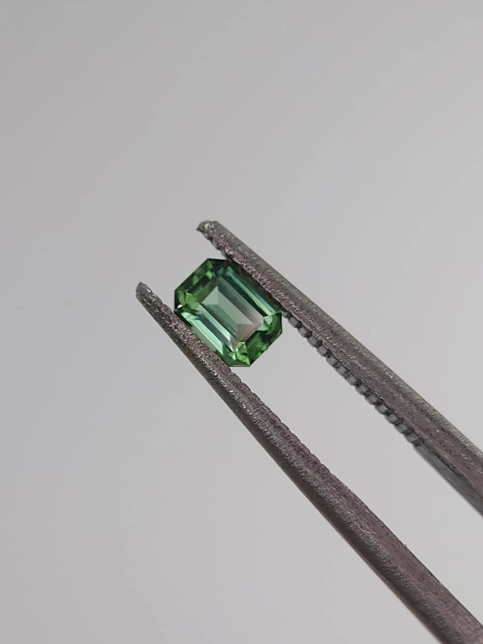 0.34ct Natural Green Tourmaline Emerald Cut Loose Gemstone from Afghanistan