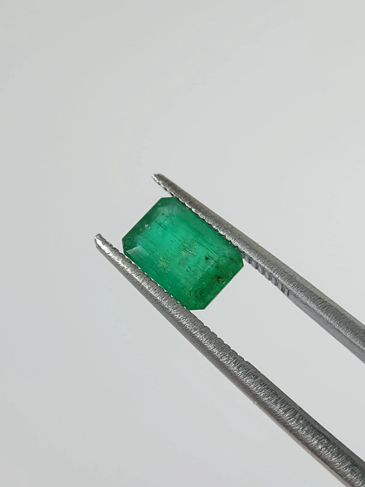 1.37ct Emerald Octagon Cut Loose Gemstone from Afghanistan